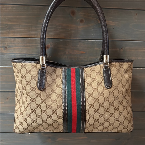 Authentic Gucci GG Monogram Tote - Picture 1 of 16